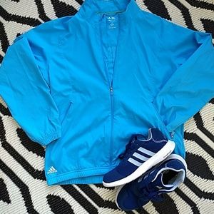Adida light weight climaproof golf jacket